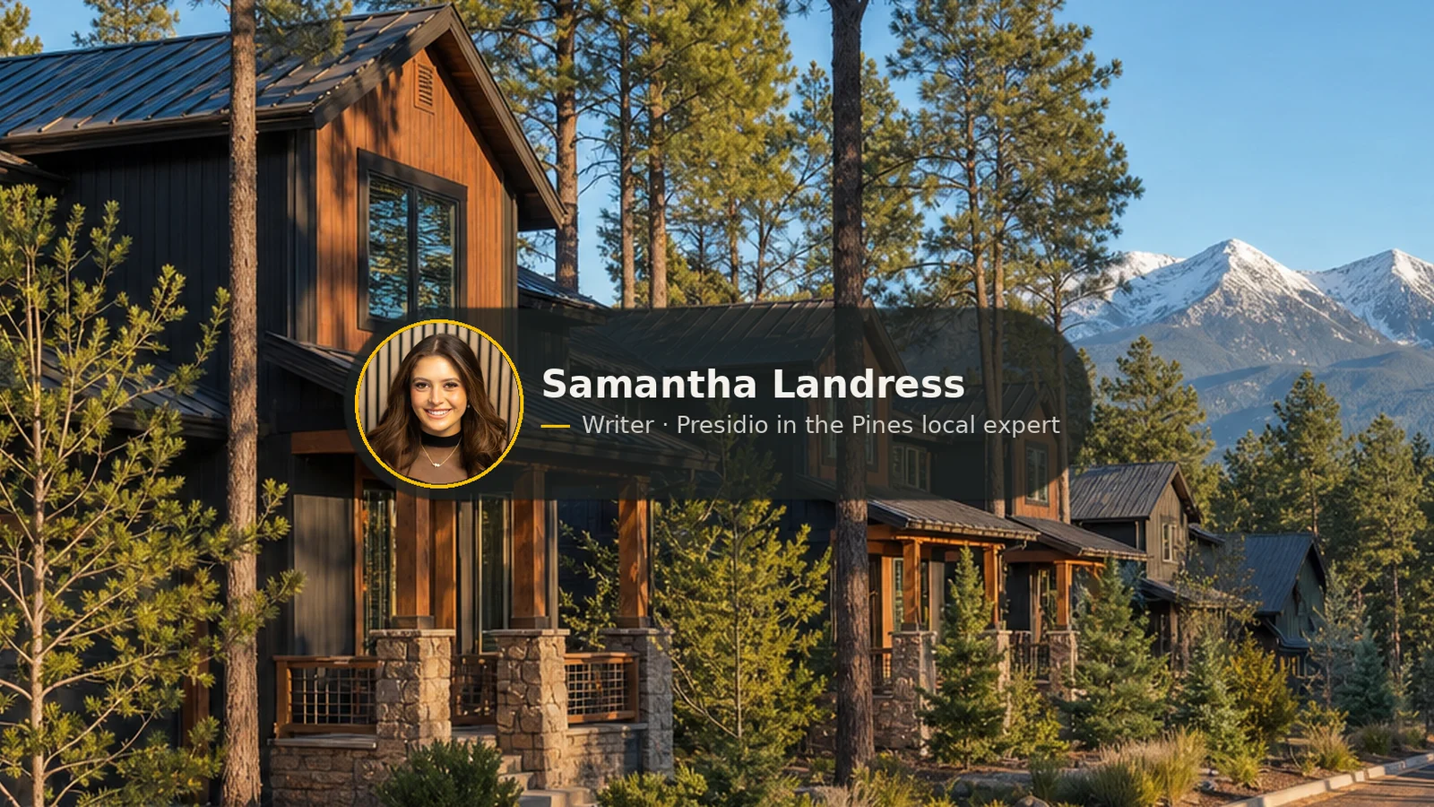 Presidio in the Pines Short-Term Rental Rules